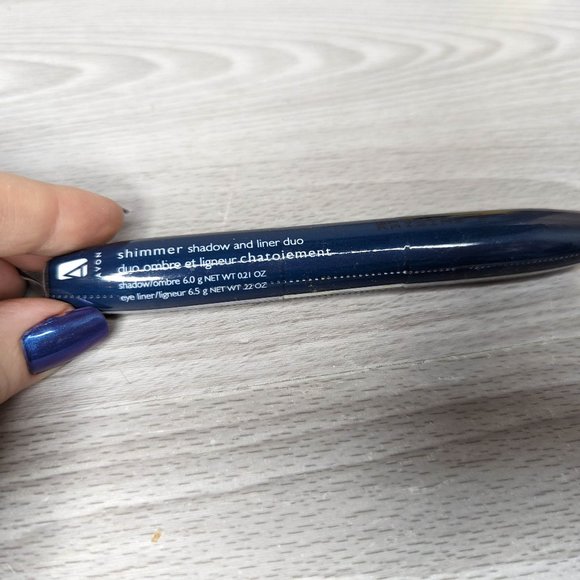 Avon Shimmer Shadow & Liner Duo- Ombre & Grape - Picture 1 of 5
